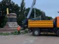 В Переяславе снесли монумент в честь 300-летия воссоединения Украины с Россией