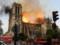 В Париже потушен пожар в соборе Парижской Богоматери