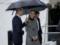 Принц Уильям и Кейт под зонтиком прибыли в Вестминстер по случаю годовщины Холокоста