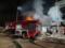 Пожар на рынке в Святошинском районе Киева