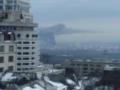 В Киеве масштабный пожар тушат 14 пожарных машин
