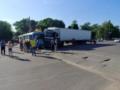 В Харькове трамвай столкнулся с грузовиком  DAF 