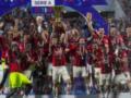  Милан  разгромно победил в последнем матче Серии А и впервые с 2011 года завоевал чемпионство