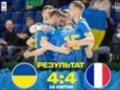Україна втратила три м ячі переваги з Францією у заключному матчі товариського турніру з футзалу