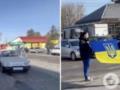 Вечная память погибшим: в поселке на Хмельнитчине люди и автомобили останавливаются на улицах в минуту молчания.