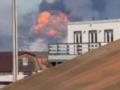 Видно за 50 км. Взрывы на складе Минобороны РФ
