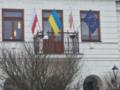 В Польше сорвали флаг Украины на митинге пророссийского политика