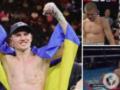 Украинский экс-чемпион мира по боксу со скандалом выиграл бой в США, упав в  нокдаун  за 10 секунд до конца последнего раунда.