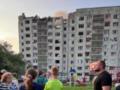 В Луцке в результате обстрела повреждена многоэтажка, пятеро раненых