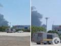В Индии упал пассажирский самолет с сотнями людей на борту: на месте виден дым. Фото и видео