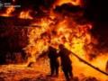 Атака РФ: в Чугуеве большой пожар, 11 раненых