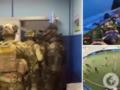 В России футбольную команду во время матча повязал ОМОН после драки с соперниками.