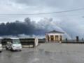 Разрушенную нефтебазу в Крыму показали со спутника