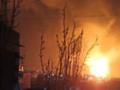В Таганроге РФ прогремели 20 взрывов, бушует пожар