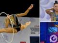 Чемпионку России по гимнастике наказали за неуважение к флагу Украины.