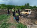 Под Винницей нашли сожженный автомобиль с телом в салоне