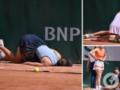Теннисистка в матче Roland Garros влетела в стену и отказалась играть против украинок.