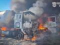 На Одесчине атакованы бензовозы, есть погибшие