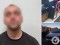 В Киеве на Троещине мужчина, угрожая ножом, ограбил АЗС: преступление зафиксировала камера. Видео и фото
