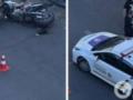 В Киеве на Васильковской произошло ДТП: погиб мотоциклист.