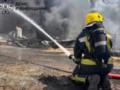 В Ровенской области пожар на предприятии привел к загрязнению воздуха
