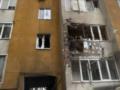 В Хмельницком дрон врезался в многоэтажку