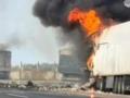 Россияне атаковали грузовики в Одесской области