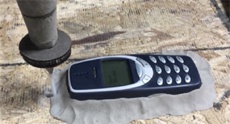 Enthusiasts sent the Nokia 3310 under the waterjet