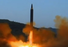 Появилось видео запуска новой ракеты КНДР