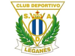 Fans of Leganes protest against the change of the name of the club
