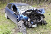 Неопытная автоледи устроила под Кировградом ДТП на встречке.