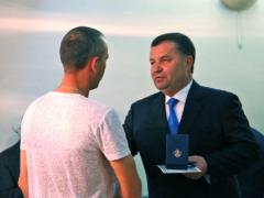 Poltorak presented awards to ATU fighters who undergo treatment in Georgia