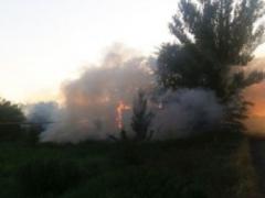 Militants shelled the village near Mariupol, damaged buildings
