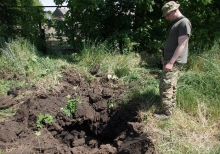 At the headquarters of the ATO, there were detachments in the vicinity of the village of Yasinuvatoy