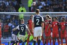 Scotland and England played in an effective draw