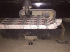 Frontier guards in Volhynia found a tobacco cache in a foreign car - PHOTO,