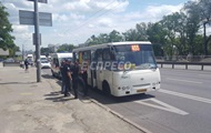 В киевской маршрутке произошел взрыв, есть раненые