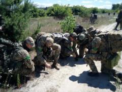 The Ministry of Defense showed how in the Kyiv region the terroboron trains