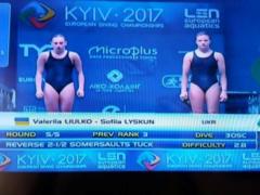 Україна завоювала третю медаль на чемпіонаті Європи зі стрибків у воду