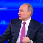 Пряма лінія: Путін розповів про ситуацію зі своїм наступником
