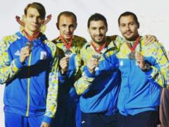Украинские шпажисты выиграли  серебро  чемпионата Европы