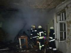В Одессе произошел пожар со взрывом