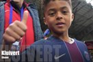 Nine-year-old Shane Kluivert has already begun to rivet masterpieces