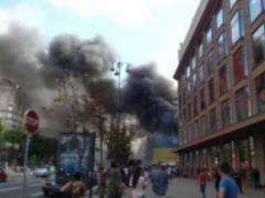 On the fact of fire on Khreshchatyk opened criminal proceedings