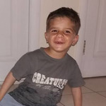  Dear Bunny : there were touching photos of the boy, who since birth was tortured by his own mother