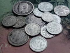 «Монітекс»: срібні монети царської Росії дорого