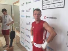 Буценко стал первым украинцем, который вышел в финал чемпионата Европы по боксу