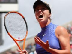 Svitolina first hit the top 4 crops at Wimbledon
