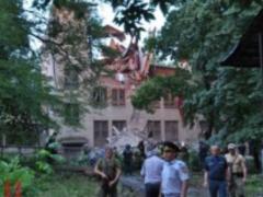 У Донецьку прогримів вибух, зруйнована частина університету