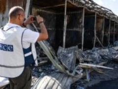 Because of shelling of militants, the OSCE staff was evacuated from Popasnaya